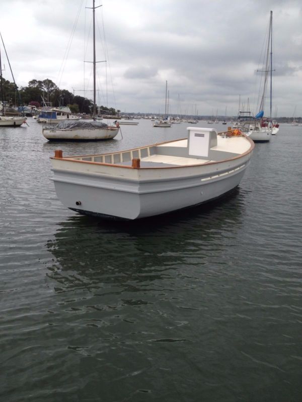 Timber Ex Cray Boat 30ft Wooden Boat Project Gardner 