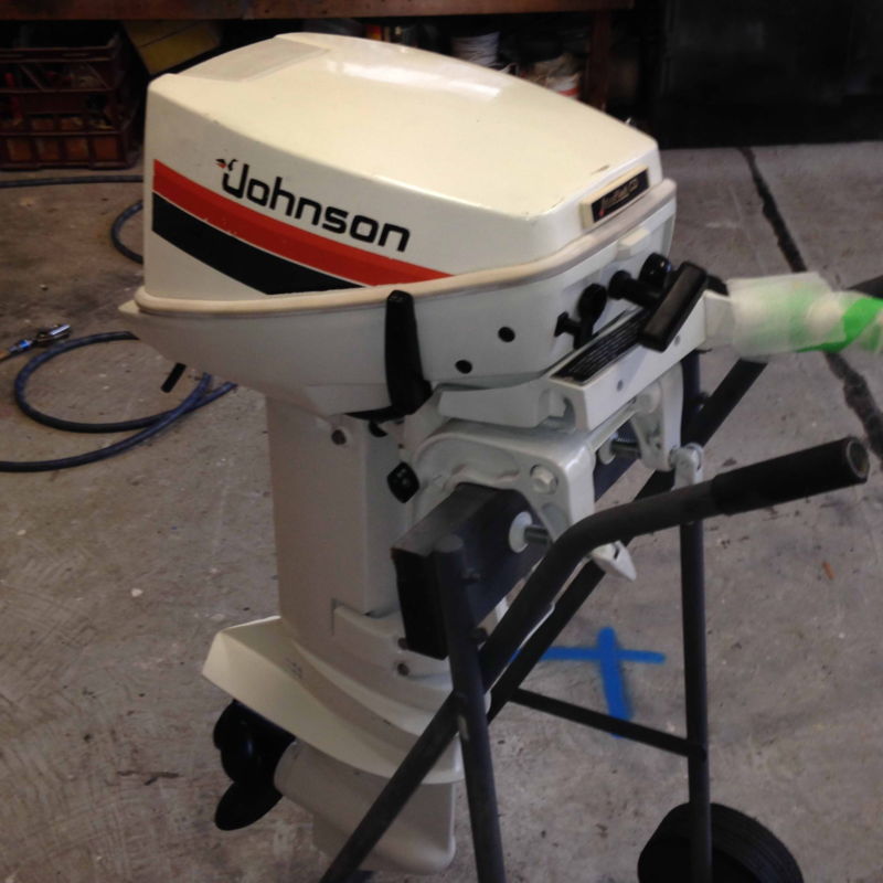 Evinrude Johnson 15Hp 2 Stroke Outboard - 1985 Model Completely ...