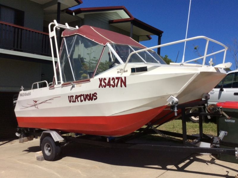 Marlin Broadbill Aluminium Power Cat for sale from Australia