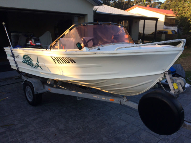 Quintrex Breeze About 4.0m Aluminium Boat for sale in ...