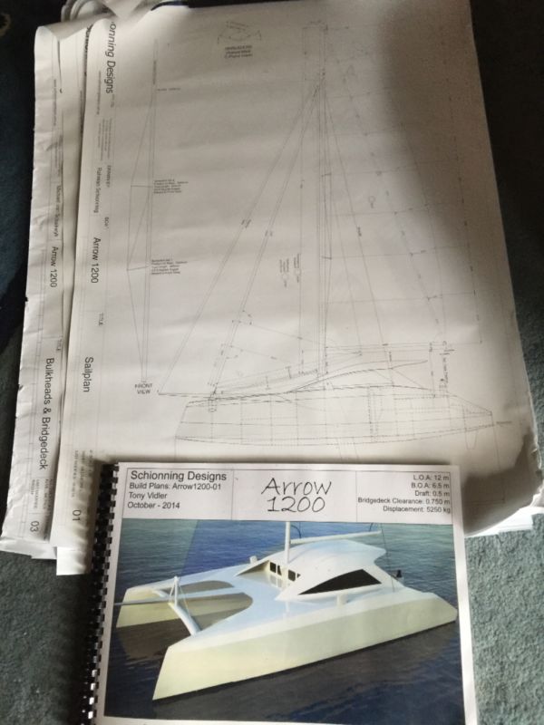 catamaran plans for sale