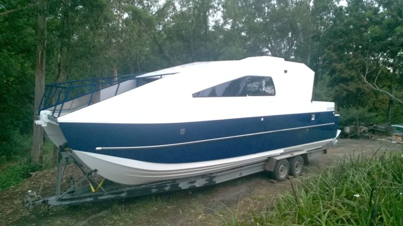 catamaran cabin cruiser for sale