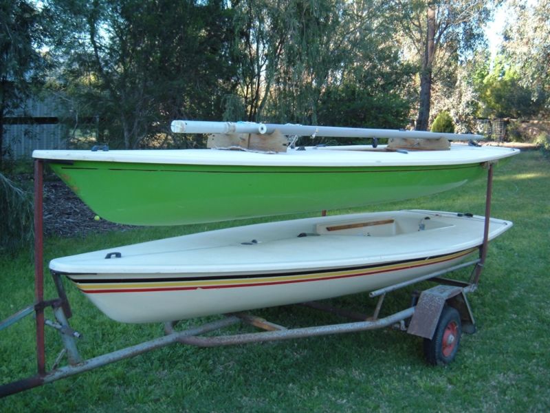 used laser sailboat trailer