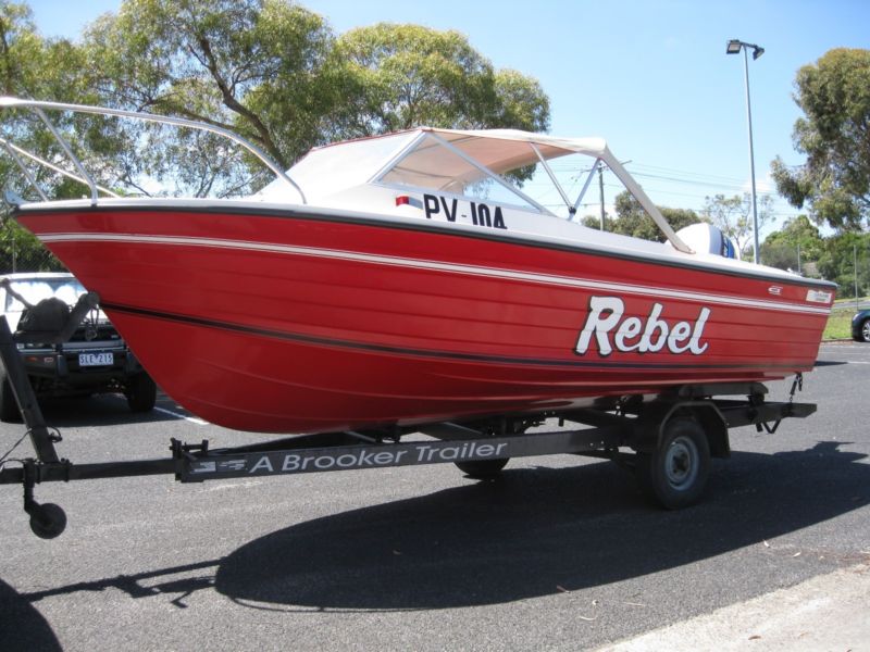 navigator offshore 4.5m. boat with evinrude 90hp motor