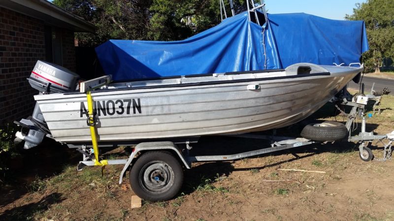 Aluminium Tinny Boat Sea Jay 386 For Sale From Australia