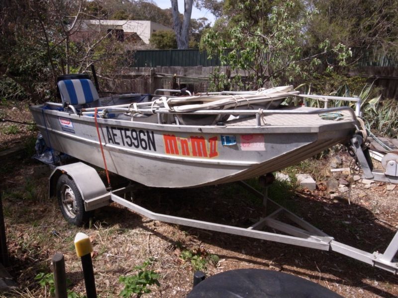 Aluminium Fishing Boat Tinny, Aquamaster 3.5m 18hp for sale from Australia