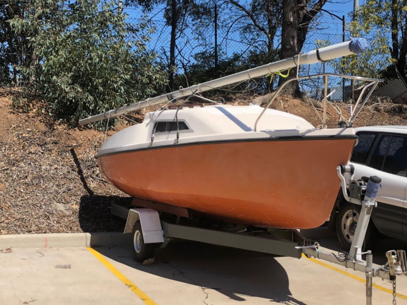 16 ft sailboat trailer for sale