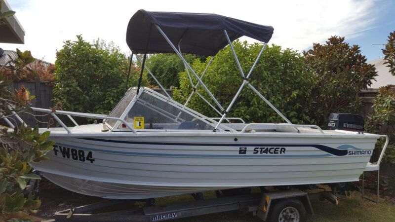 Aluminium Boat Stacer 444 Not Quintrex Or Savage for sale ...