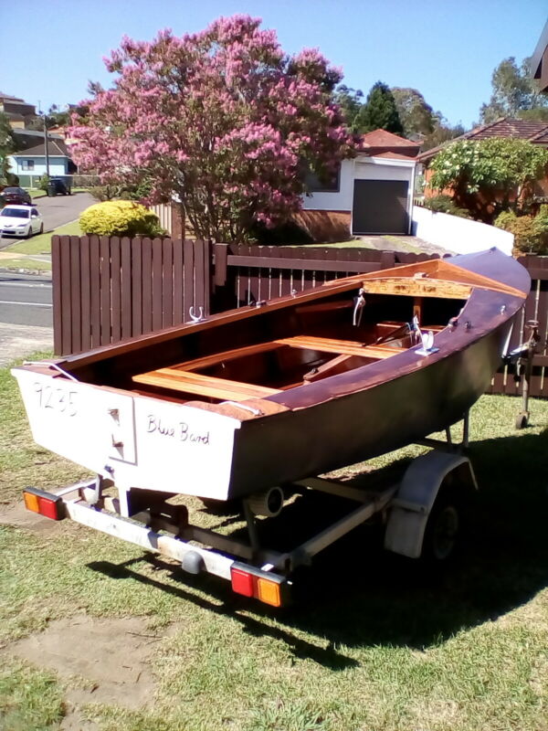 timber wooden heron sailing dinghy for sale in australia