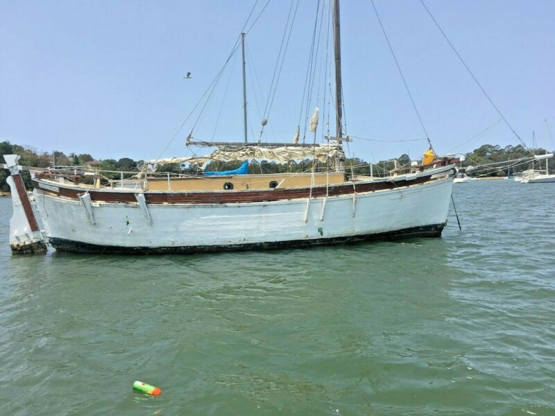 Tahiti Ketch 30ft Gaff Rig Diesel Classic Yacht (Sydney Harbour) No