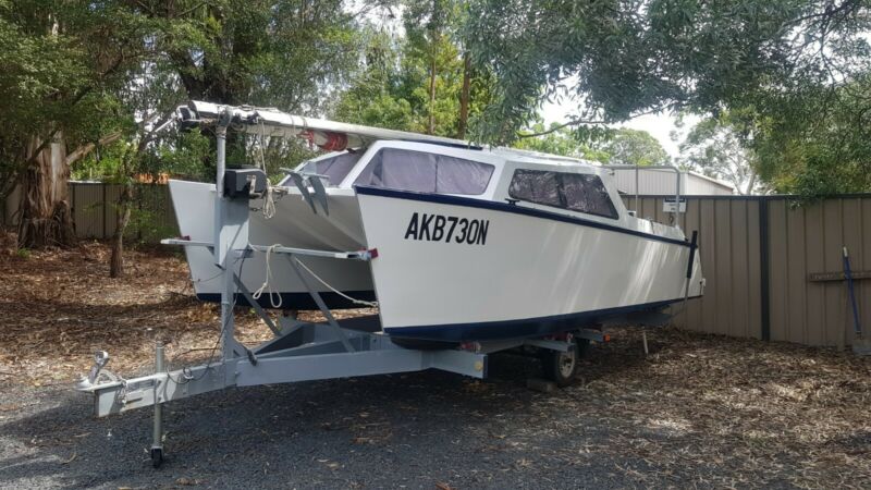 trailer sailer catamaran for sale