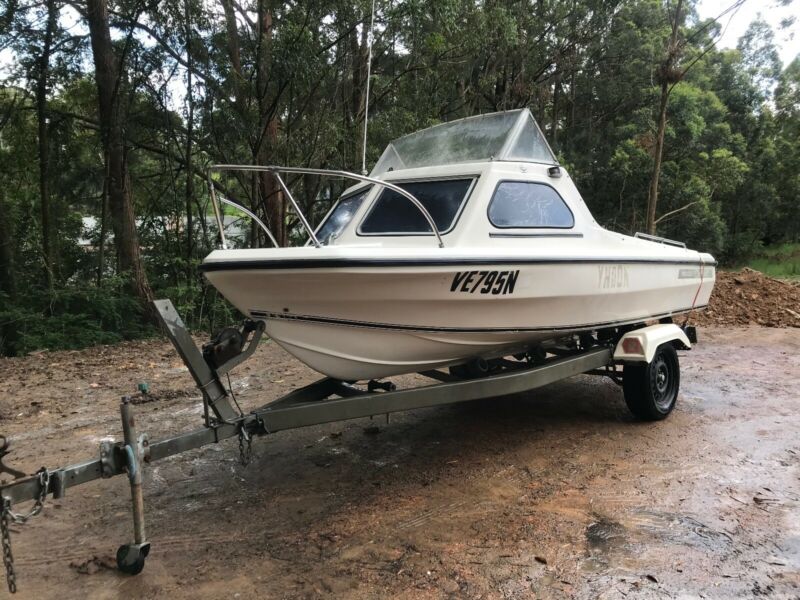 Caribbean 1/2 Cabin + Trailer With 12 Month Rego! *negotiable* for sale ...