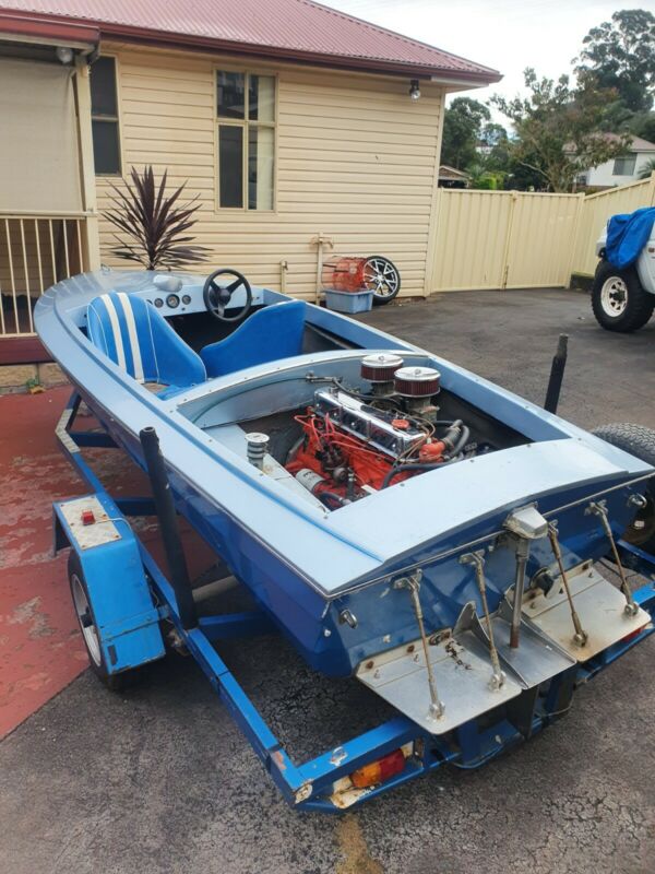 Clinker Ski Boat. Holden 179 Engine for sale from Australia