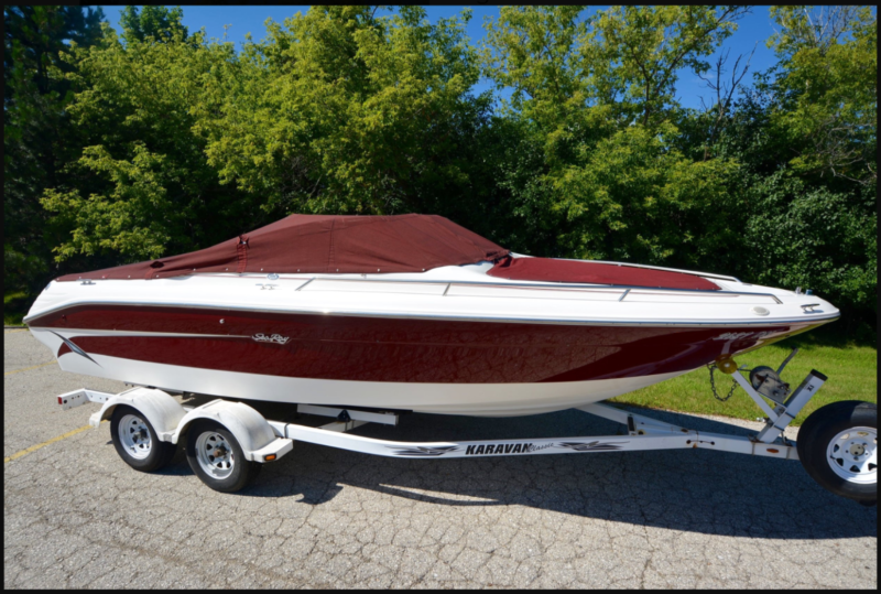 Sea Ray 22’ Bow Rider With Trailer, 5.7 Alpha With Less Than 260 Hours ...