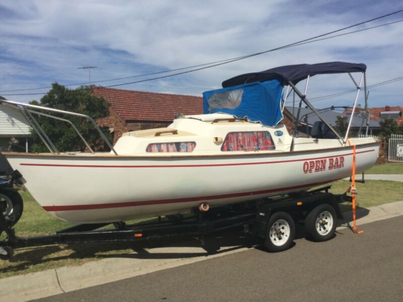 18 Foot Careel Trailer Sailer for sale from Australia
