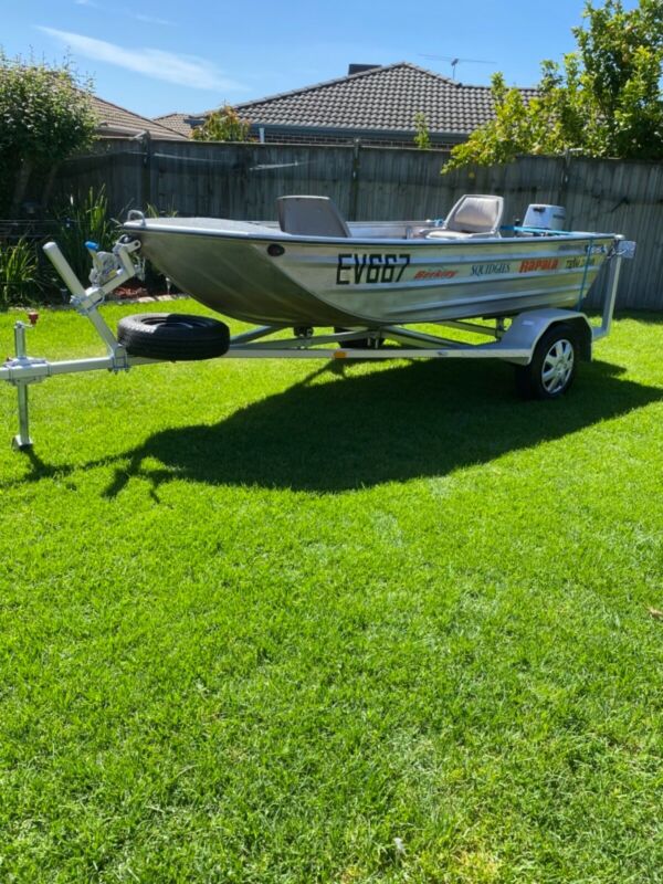 Aluminium Boat Stessl Edgetracker For Sale From Australia