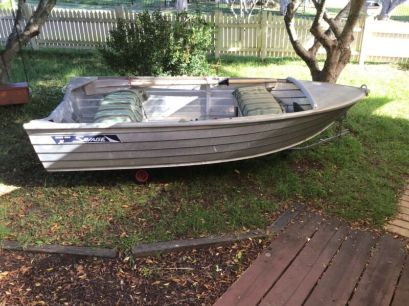 Used 10ft Dinghy With 4hp Suzuki Motor for sale from Australia