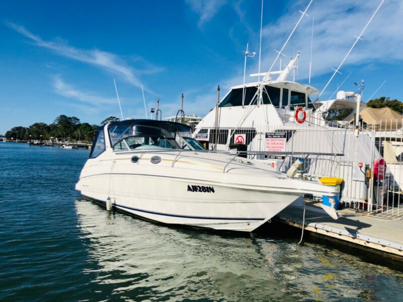 20001 Mustang 3200 Sports Cruiser Twin Mercruiser V8’s With Air Con ...