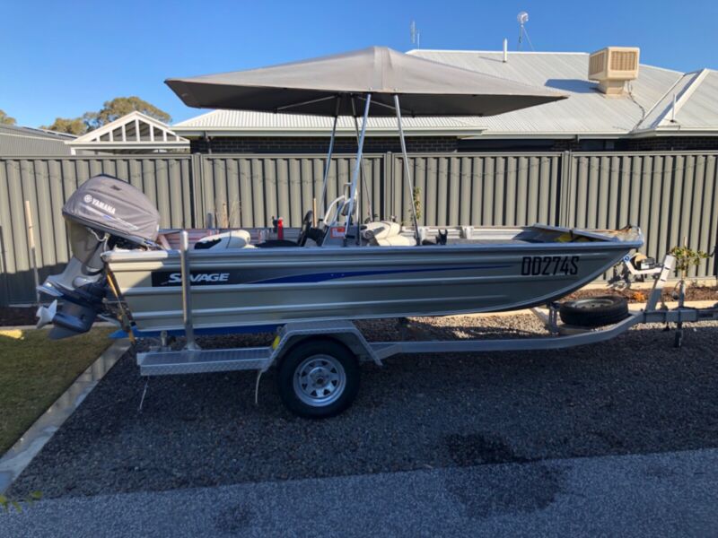 Savage Jabiru 4.4m 40HP 4 Stroke Yamaha for sale from Australia