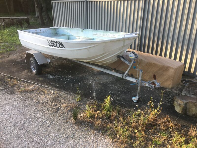 Aluminium Boat And Trailer for sale from Australia