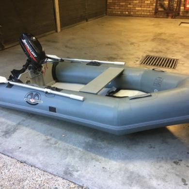 Inflatable Boat With Outboard Motor For Sale From Australia