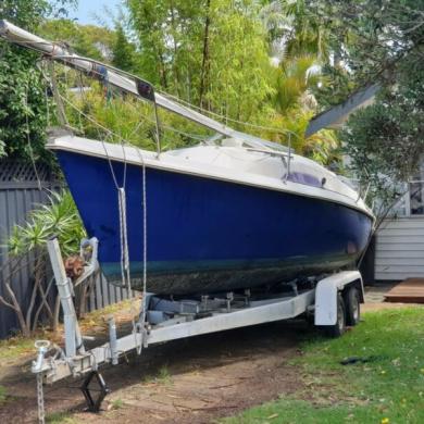 25 ft sailboat trailer for sale