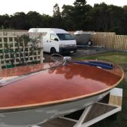 Lewis Ski Boat Clinker Timber Chev v8 for sale in Australia